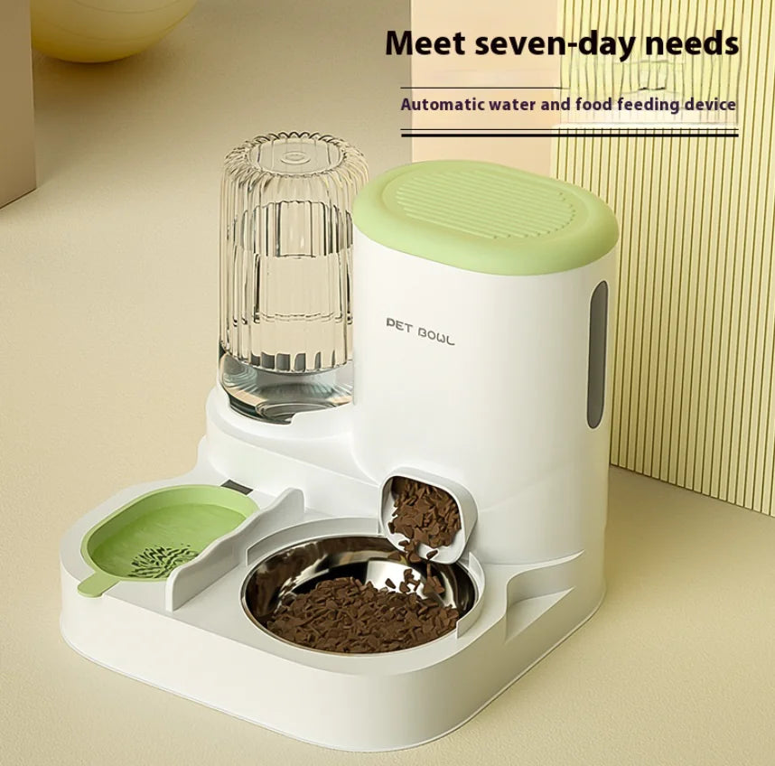 Automatic Cat Water & Food Bowl