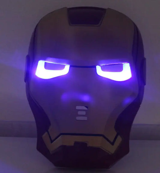 Children's LED Masks - Batman, Spider-Man, Iron Man