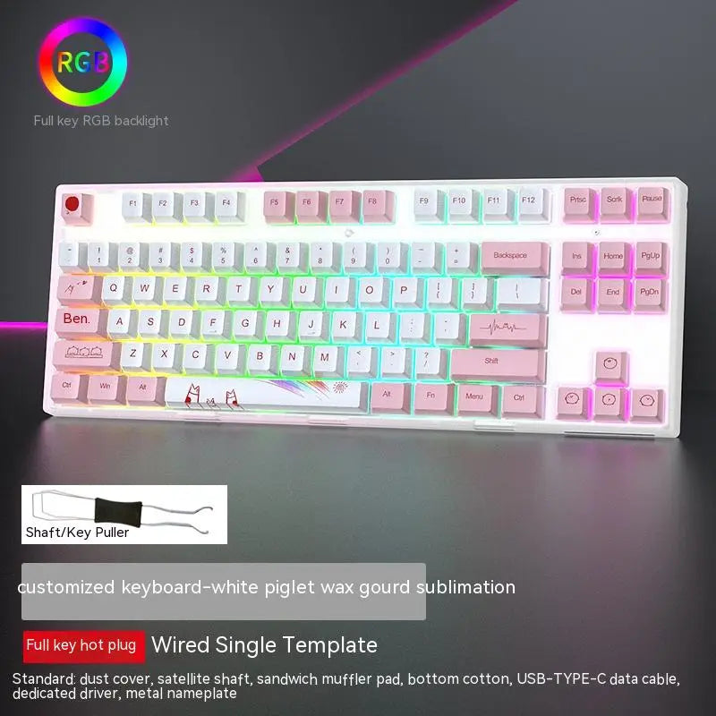 Swappable Axis Gaming Keyboard