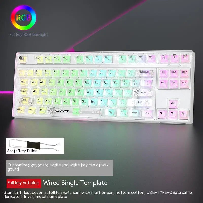 Swappable Axis Gaming Keyboard