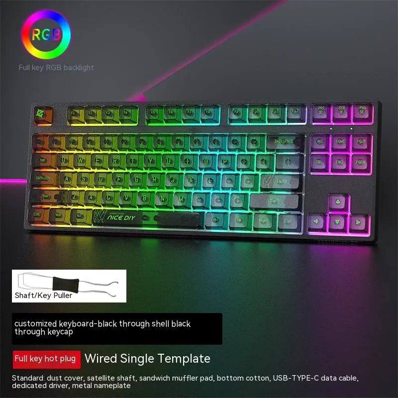 Swappable Axis Gaming Keyboard