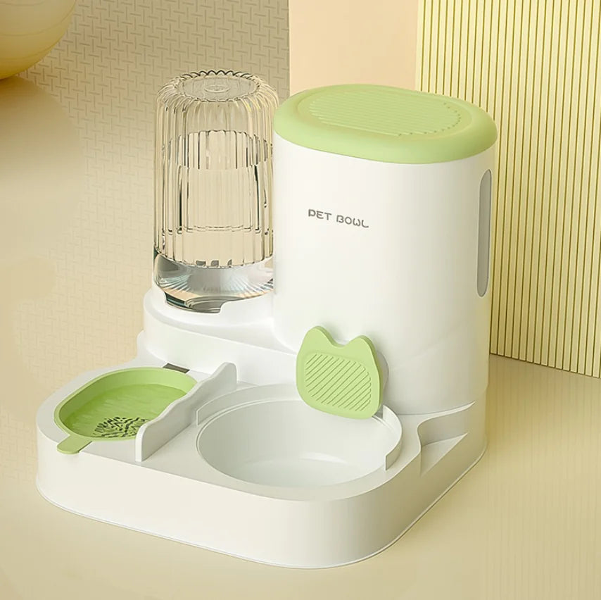 Automatic Cat Water & Food Bowl