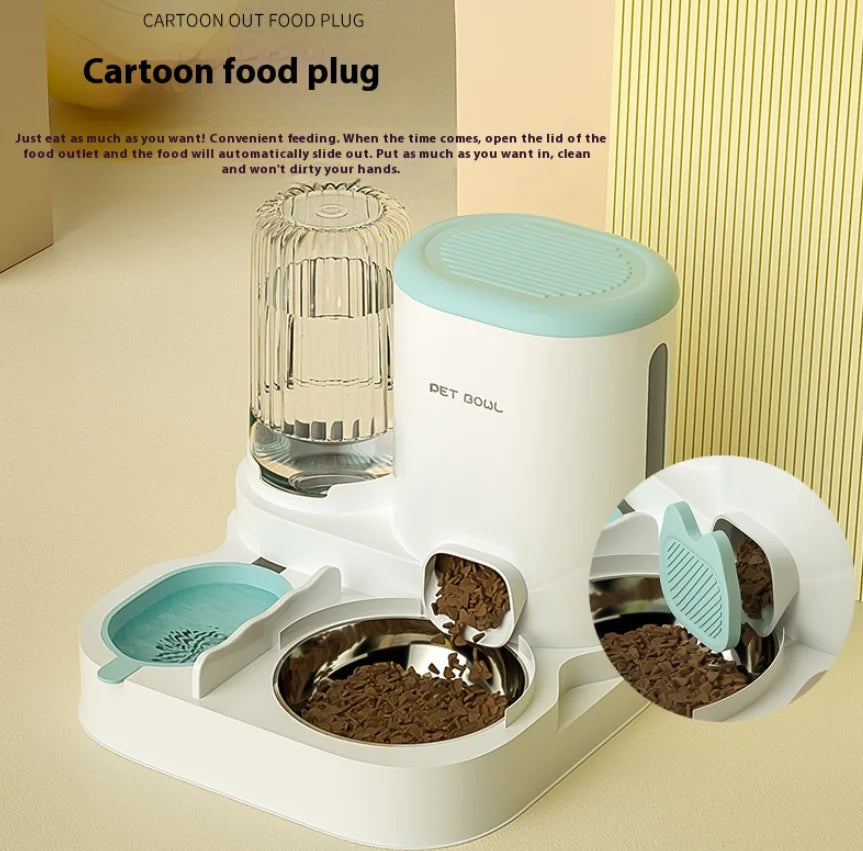 Automatic Cat Water & Food Bowl