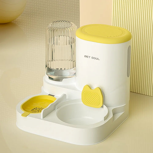 Automatic Cat Water & Food Bowl