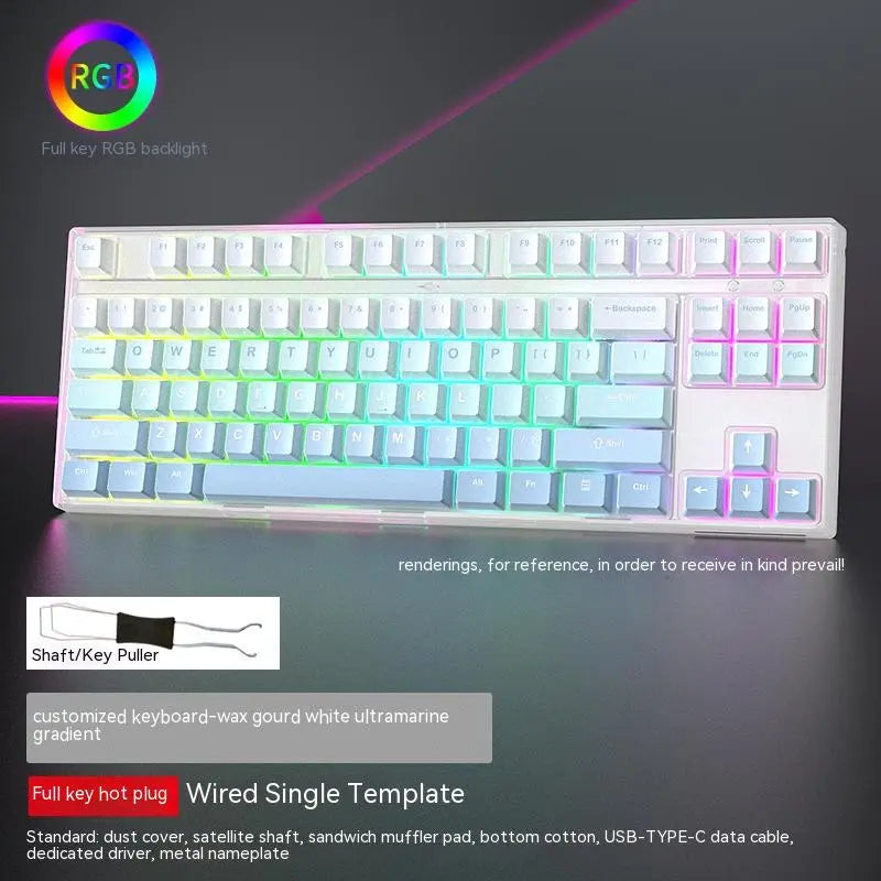 Swappable Axis Gaming Keyboard