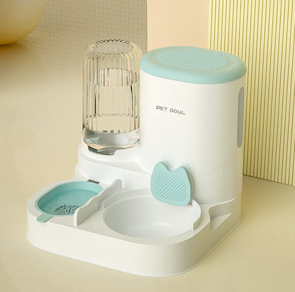 Automatic Cat Water & Food Bowl