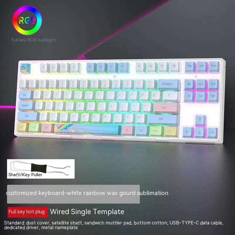 Swappable Axis Gaming Keyboard